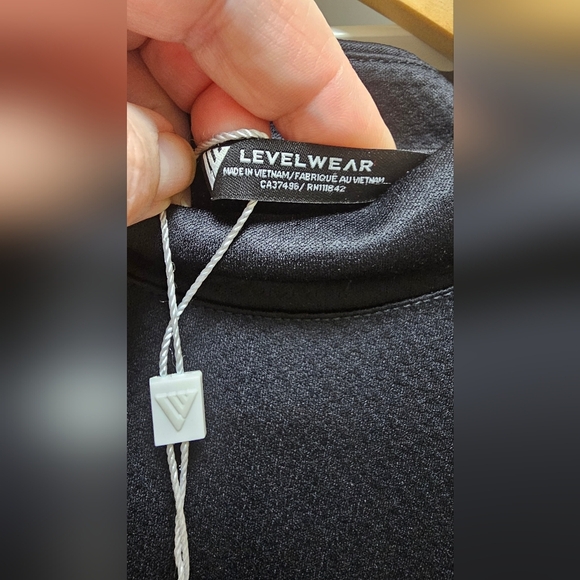 LevelWear EVE Black Zipper Active Sport Jacket size L - Picture 6 of 6